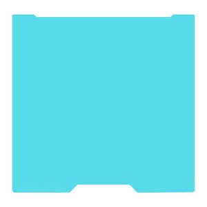 Cold Plate for Bambu-Lab A1 Mini 3D Printer, Cold Printing Build Plate, Double-Sided Textured Spring Steel Sheet, 184 x 184 mm,Light Blue