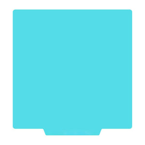 Cold Plate for Bambu-Lab A1 Mini 3D Printer, Cold Printing Build Plate, Double-Sided Textured Spring Steel Sheet, 184 x 184 mm,Light Blue