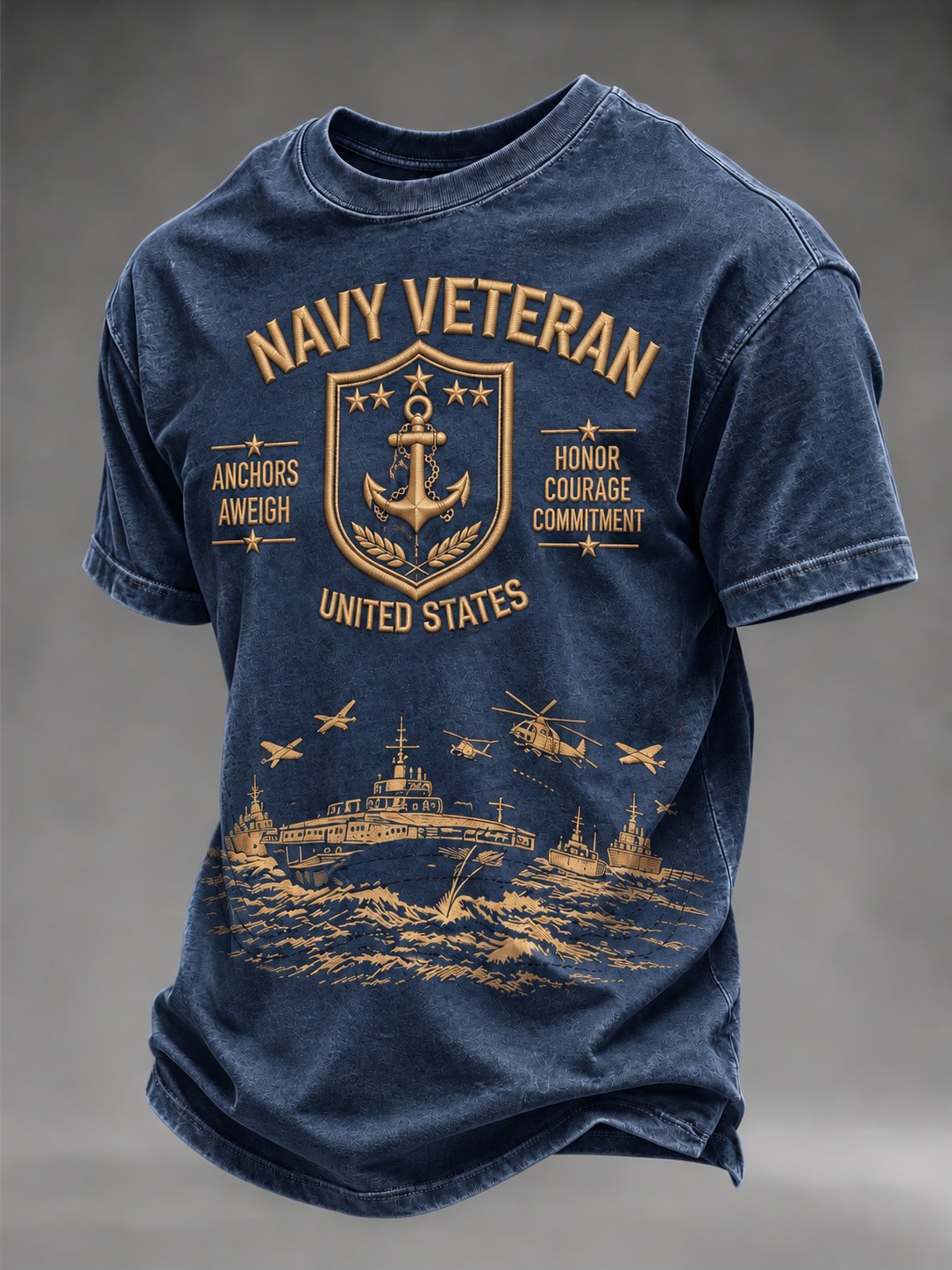 Men's Veterans Day Print Short-Sleeve T-Shirt