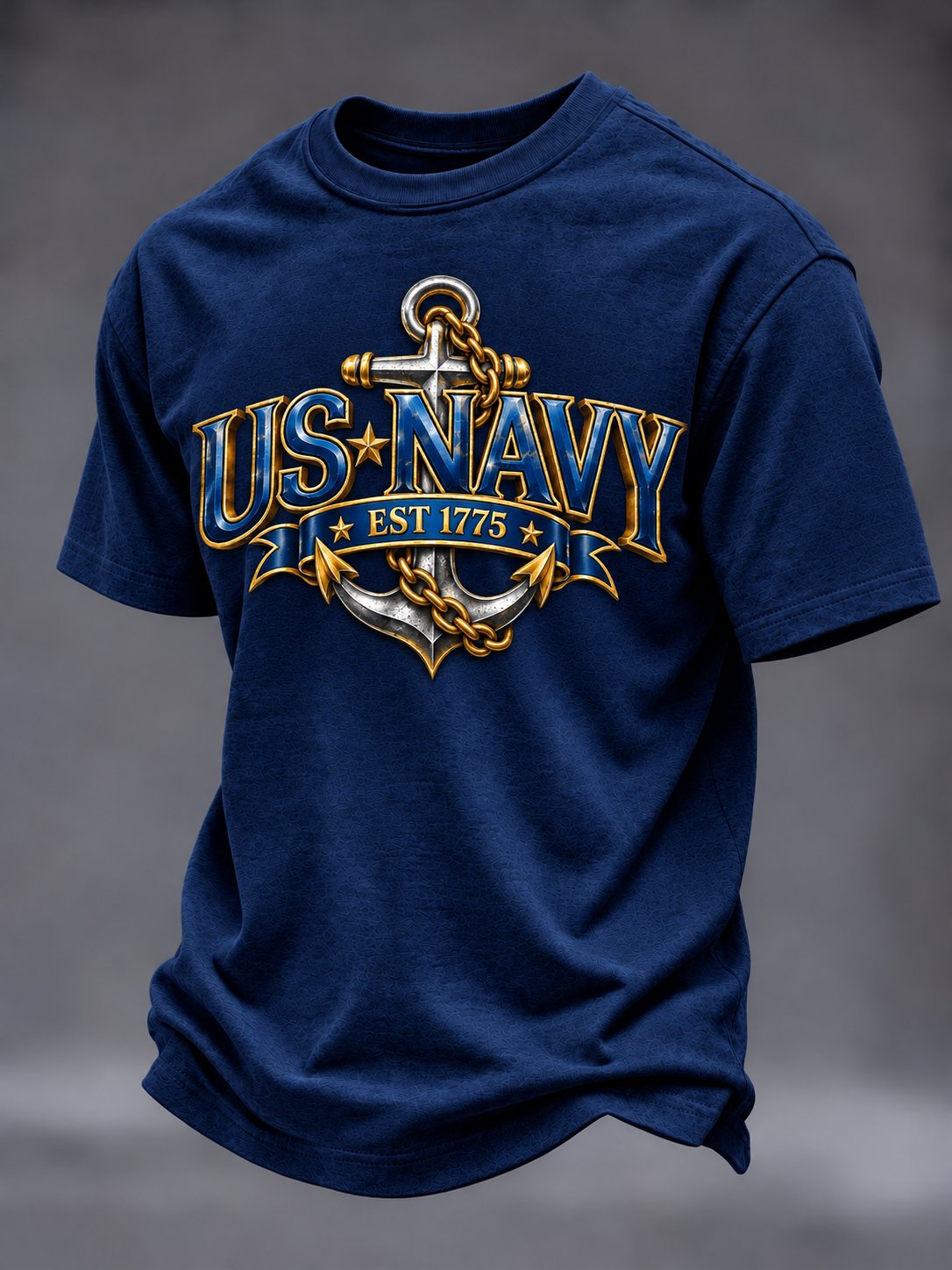 Men's American veterans Printed Short-Sleeve T-Shirt