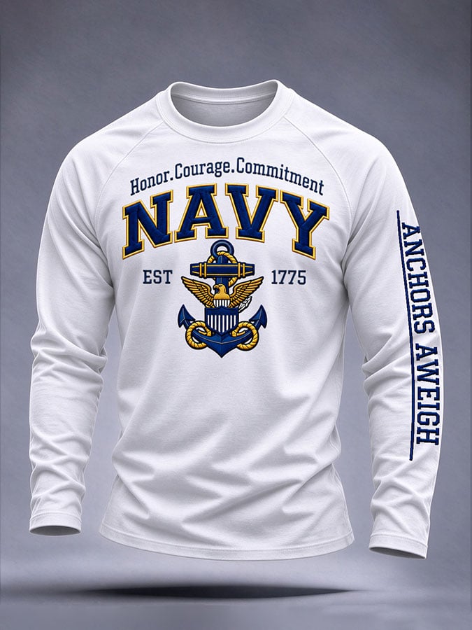 Men's U.S. Veterans Day Print Raglan T-Shirt