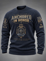 Men'S Veteran Graphic Casual Top