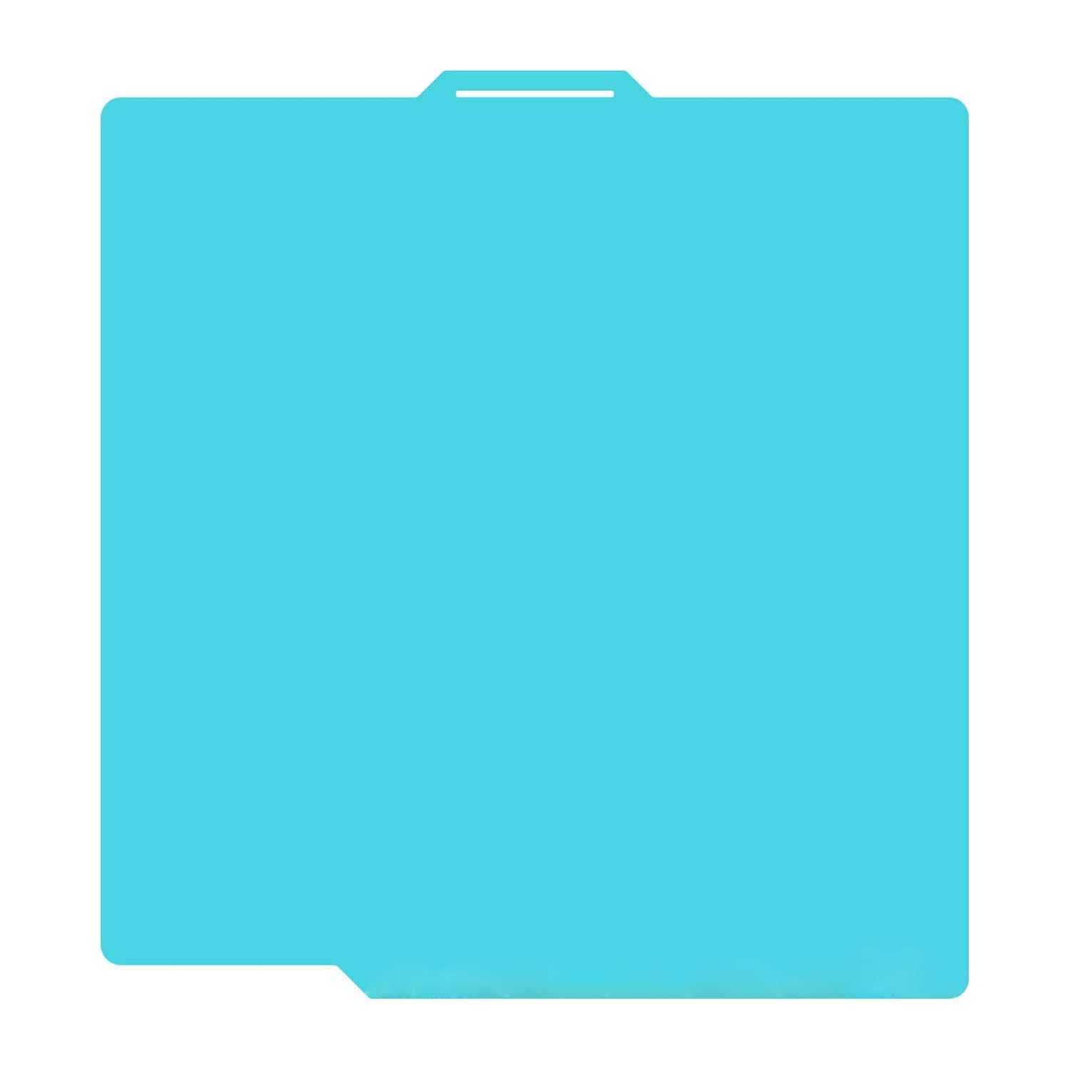 Cold Plate for Bambu-Lab A1 Mini 3D Printer, Cold Printing Build Plate, Double-Sided Textured Spring Steel Sheet, 184 x 184 mm,Light Blue