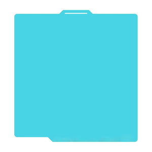 Cold Plate for Bambu-Lab A1 Mini 3D Printer, Cold Printing Build Plate, Double-Sided Textured Spring Steel Sheet, 184 x 184 mm,Light Blue