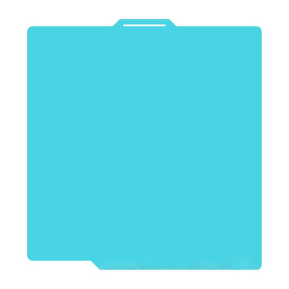 Cold Plate for Bambu-Lab A1 Mini 3D Printer, Cold Printing Build Plate, Double-Sided Textured Spring Steel Sheet, 184 x 184 mm,Light Blue