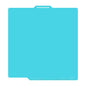 Cold Plate for Bambu-Lab A1 Mini 3D Printer, Cold Printing Build Plate, Double-Sided Textured Spring Steel Sheet, 184 x 184 mm,Light Blue