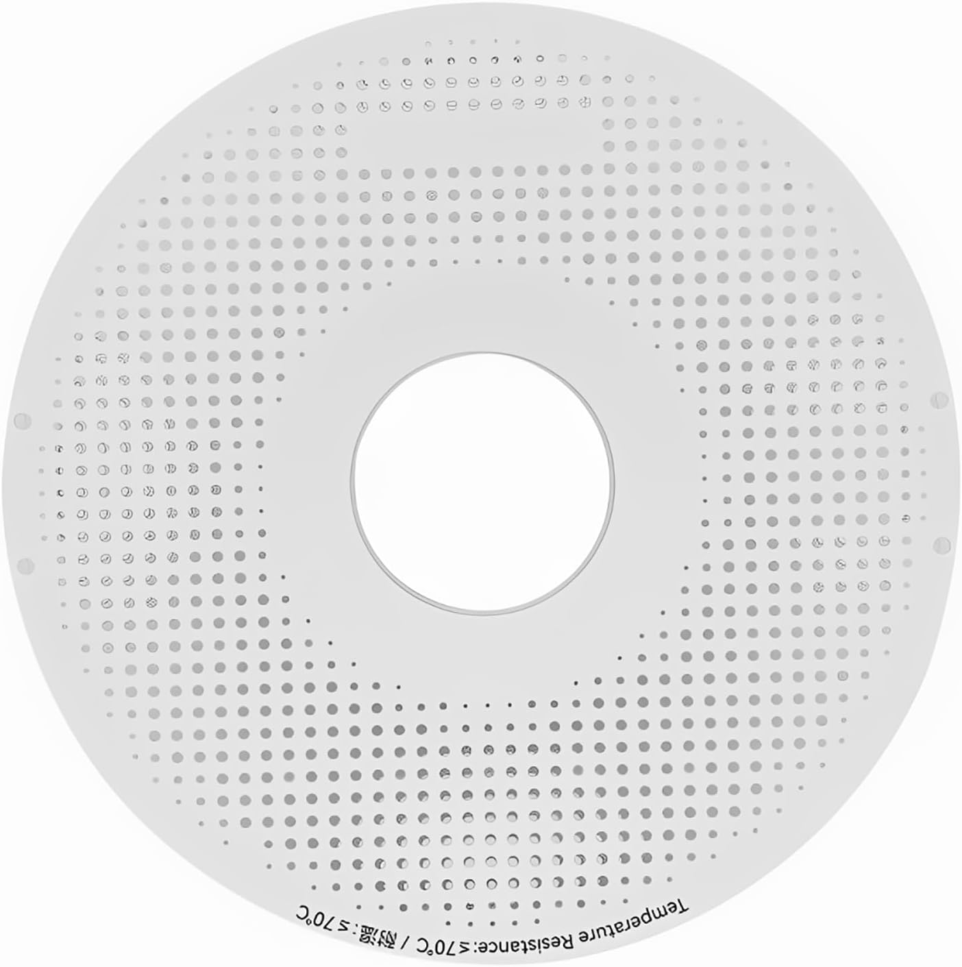 Original Bamboo Filament Reusable Spool, Low-Temp Environment ≤ 70°C for PLA PETG, White, Compatible with Bambu Lab A1/A1 mini/X1/X1C/X1E/X2C/P1P/P1S/P2S /H2S/H2D/H2D Pro/H2C 3D Printers