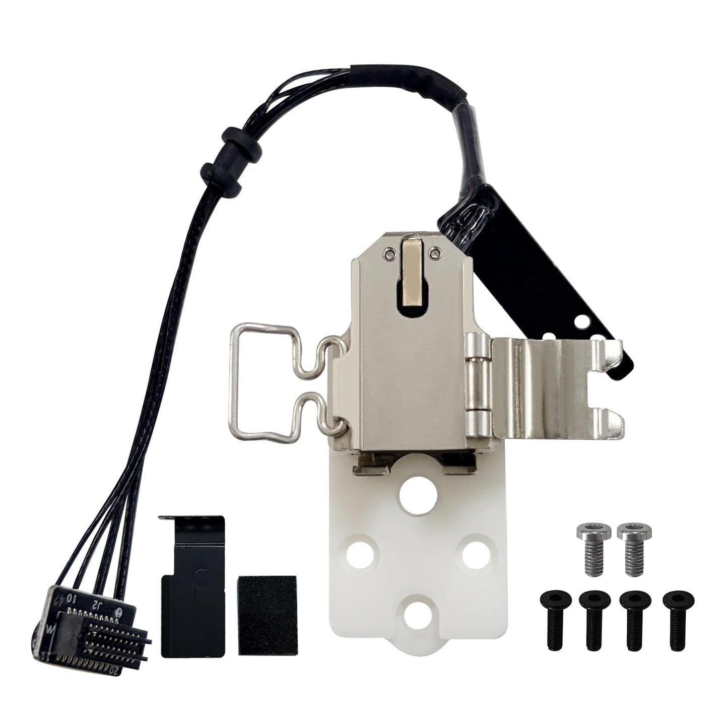 P2S Heating Assembly Kit Ceramic Zirconia Heat Insulation Block Heating Component with Heater Cartridge and Thermistor Temperature Sensor Heat-Insulating Base Clip for Bambu Lab 3D Printer