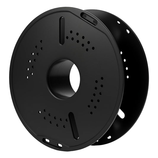 Reusable 3D Printer Filament Spool, Black, Heat Resistant Up to 90°C, Compatible with Bambu Lab A1/A1 Mini/X1/X1C/X1E/X2C/P1P/P1S/P2S/H2 Series