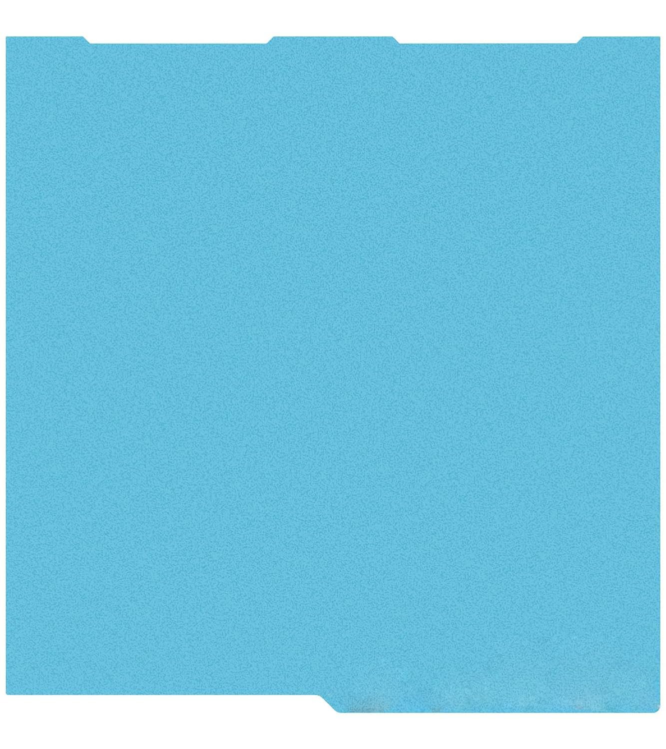 Cold Plate for Bambu-Lab A1 Mini 3D Printer, Cold Printing Build Plate, Double-Sided Textured Spring Steel Sheet, 184 x 184 mm,Light Blue