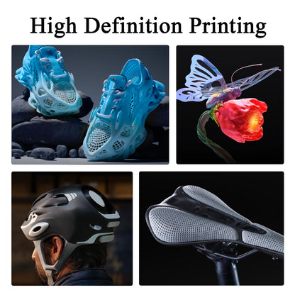 4 Pack P2S 0.2MM 0.4MM 0.6MM 0.8MM Hotend for Bambu P2S/H2S/H2D/H2C/A1/A1 Mini Combo Print Head Hot End Kit Extruder Removable Hardened Steel Nozzle Silicone Cover for Bambu Lab 3D Printer