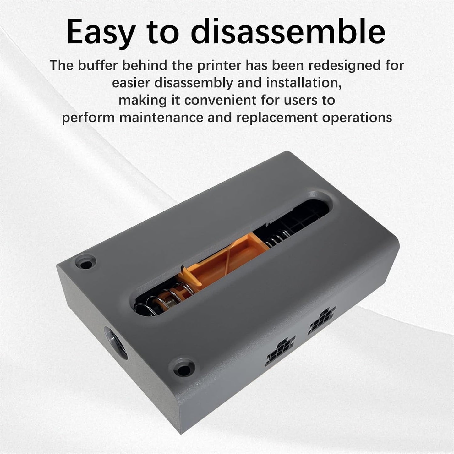 Original Bamboo P2S Feed Buffer, Filament Buffer Replacement for Bambu Lab P2S 3D Printer Accessories,Reduces Tension Fluctuations During The Feeding Process, Ensures Smooth Filament Feeding