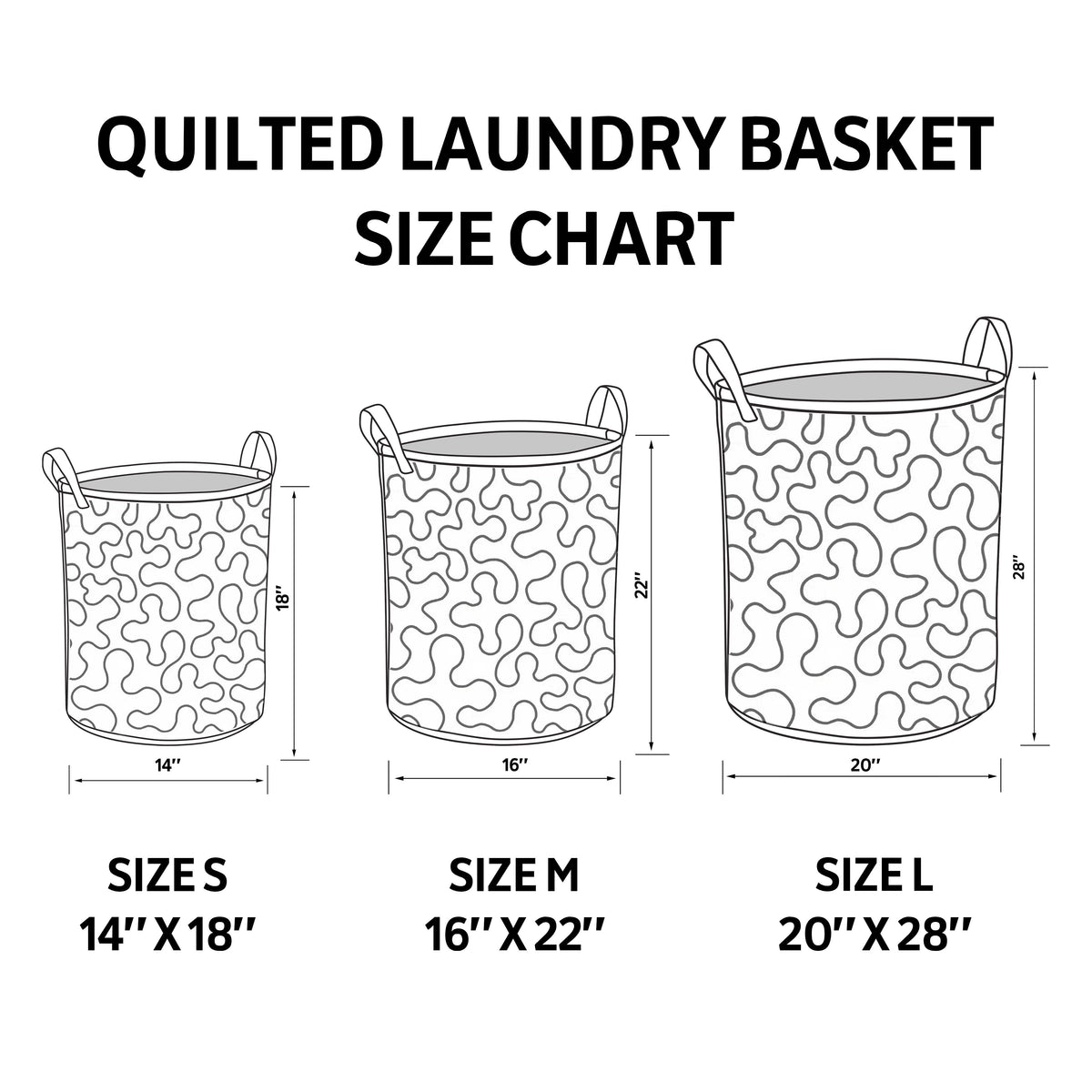 Patriot Route Quilted Laundry Basket GFTOMA12069